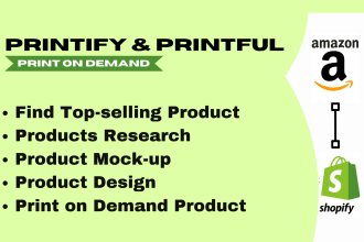 find top selling pod dropshipping product for etsy amazon ebay and shopify store