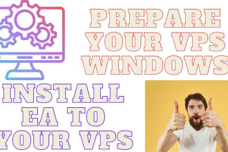 prepare and install ea to your vps windows