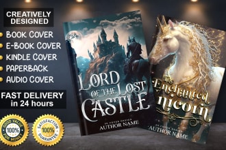 design professional book cover with ai images