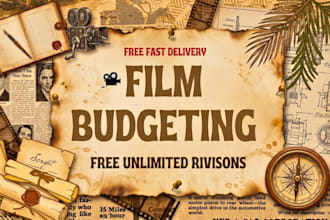 deliver a film budget for your movie