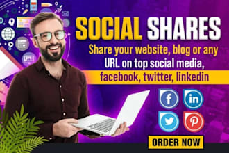 share your website or blog on top social media marketing sites platforms