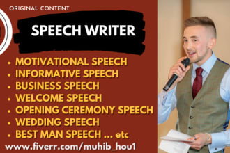 write best speech for any occasion