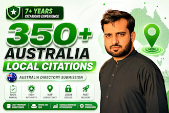 do 350 australia local citations and directory submission