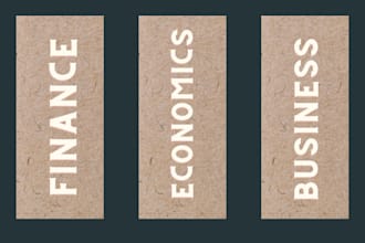 write articles on business, economics and finance