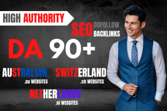 create authority dofollow backlinks for australia, switzerland and netherlands