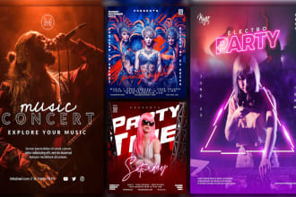 design professional flyer for business, events, and party