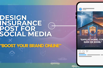 design engaging insurance posts