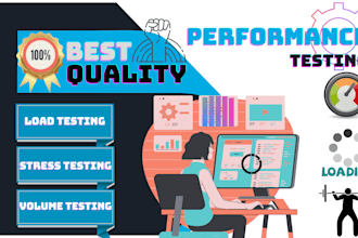 do performance, load, and stress testing with jmeter and loadrunner
