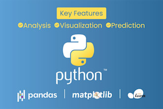 do data analyst and visualization tasks in python