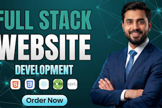 be your full stack web developer and build a custom website