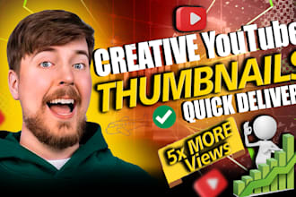 make creative youtube,gaming,roblox and cartoons thumbnails