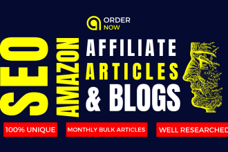write surfer SEO optimized affiliate amazon article, and blogs