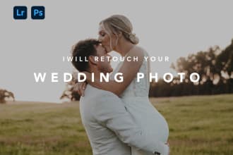 do pre wedding photo editing and event photo editing