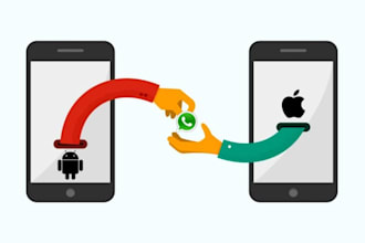 transfer whatsapp data from android to iphone and vice versa