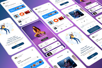 design creative and user friendly mobile app ui design