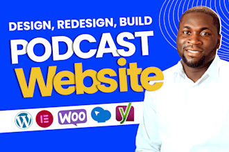 build a professional podcast website to grow your audience