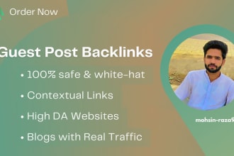 publish guest post with dofollow backlink on high da guest post sites