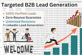 do b2b lead generation and web scraping