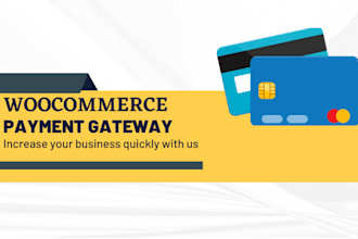 the setup payment gateway for woocommerce