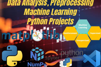 do machine learning projects and tasks for you