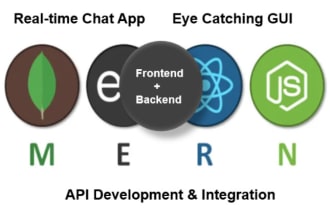 build a real time chat app and mern full stack website