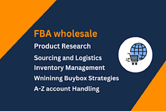 be your amazon fba wholesale VA