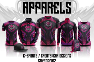 do sublimation esports jersey or uniform