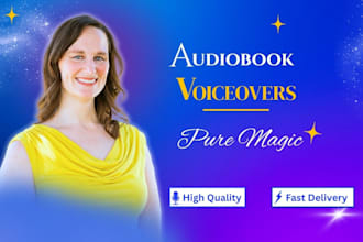 be your american female audiobook narrator for fiction non fiction and romance