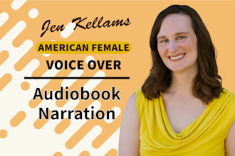 be your american female audiobook narrator for fiction and non fiction books acx