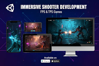 make fps and tps games in unity
