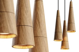 do 3d model of lamps and photorealistic rendering