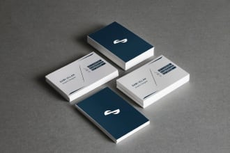 design professional minimalist luxury business card