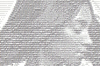 create ascii art with any image