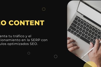 write SEO optimized articles or blogs in spanish