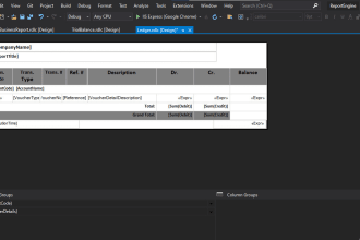 develop rdlc, ssrs and sql server reporting services