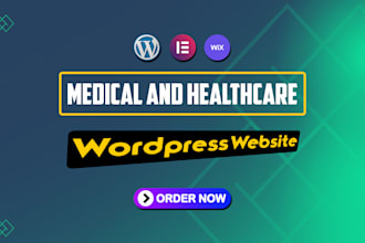 design SEO friendly medical and healthcare wordpress website