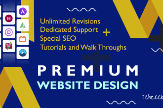 design responsive website or landing page for your business