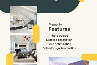 list and integrate properties on properties listing websites