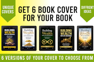 design 6 extraordinary cover to choose from