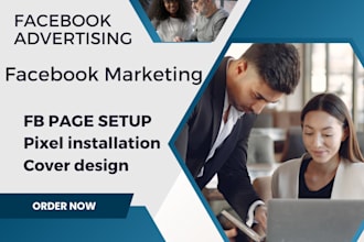 set up facebook page and fb ads manager