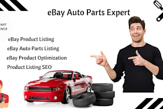 do ebay auto part listings creation title description optimized