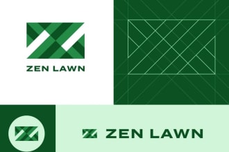 design awesomeness lawn care logo design for you