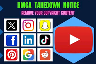 report leaked copyright infringing and illegal content under dmca
