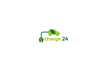 design modern beautiful electric mobility logo