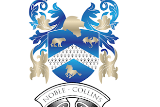 do modern family crest logo design with new concept