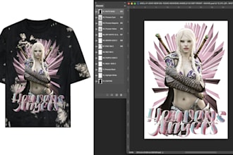 do color separation for simulated and screen printing