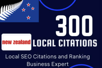 do300 new zealand local citations for SEO business directories and local listing