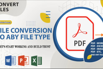 convert pdf into word documents in english and arabic