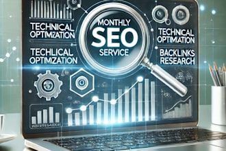 do monthly SEO service for keyword ranking on google