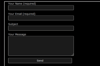 create stylish contact form 7